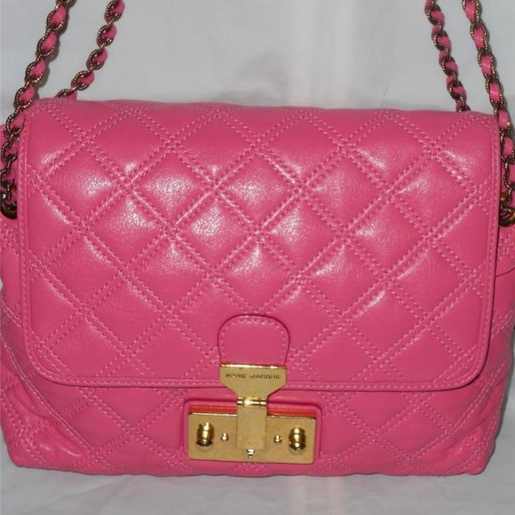 Marc Jacobs Bags Marc Jacobs The Single Baroque Pink Quilted